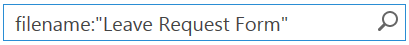 Filename:"Leave Request Form"